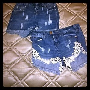 Jean shorts